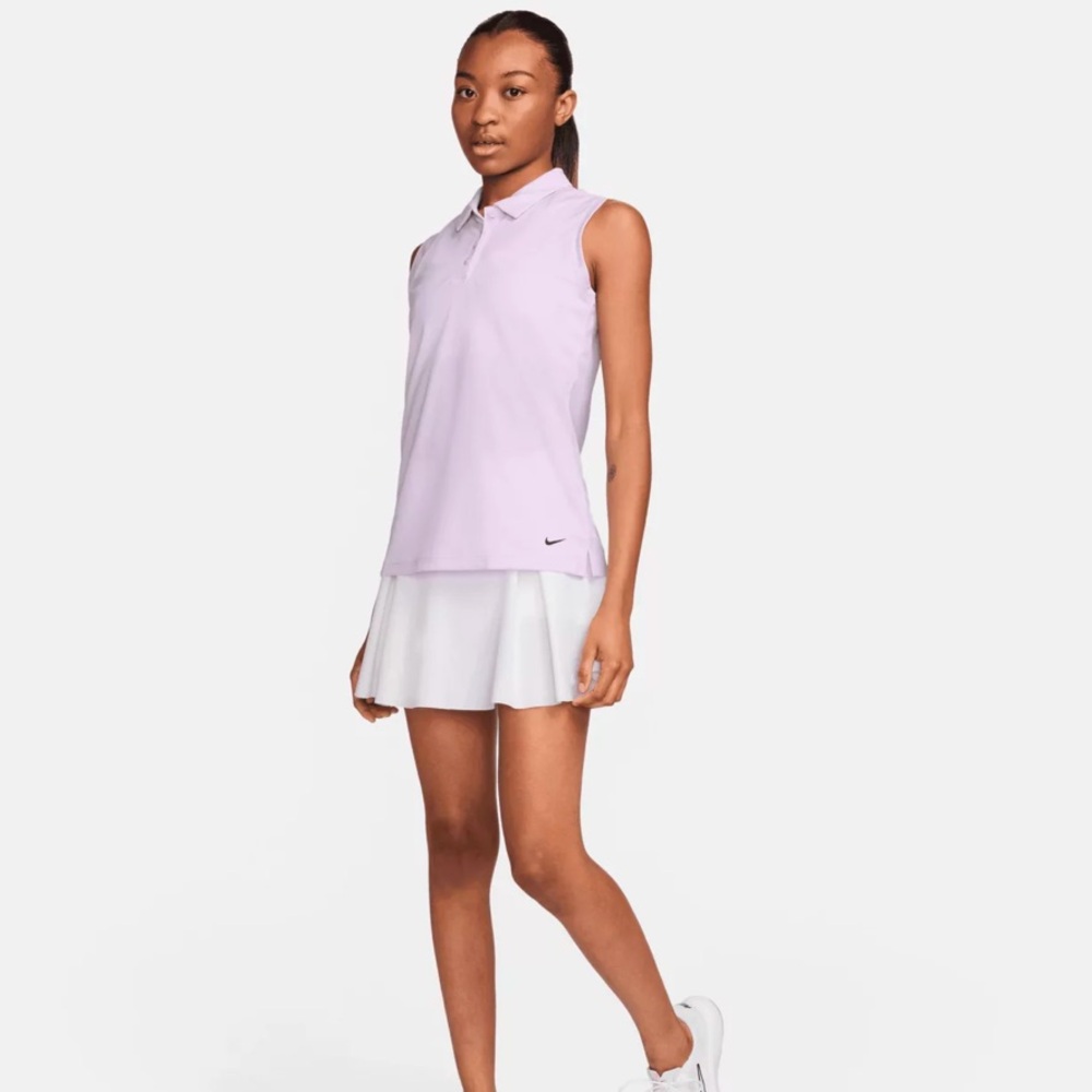 Nike Womens DriFit Victory Sleeveless Golf Polo Brand New 55 Nike Womens DriFit Victory Sleeveless Golf Polo Brand New 55